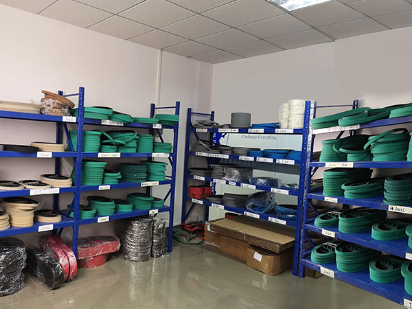 Folder gluer belts inventory