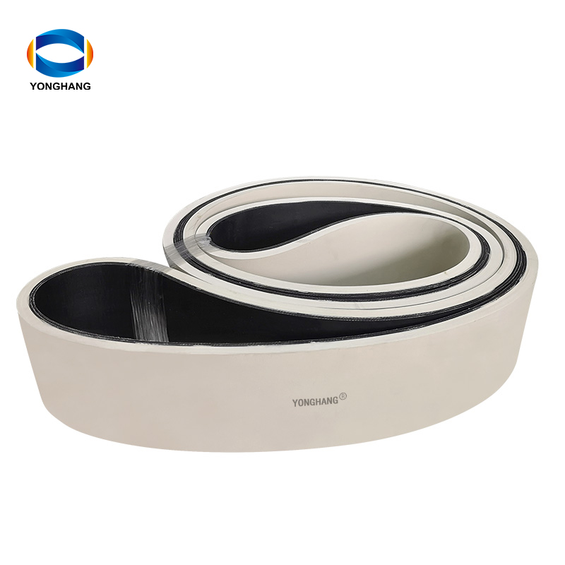 white haul off belts