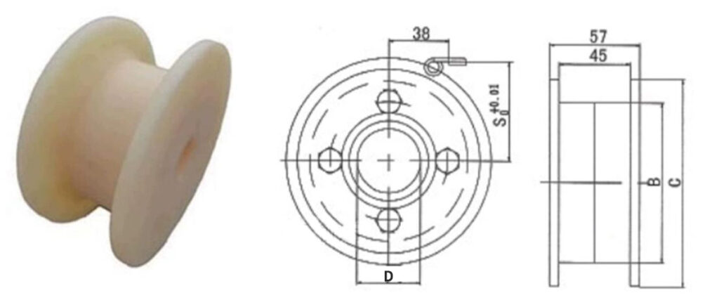 812从动轮尺寸图