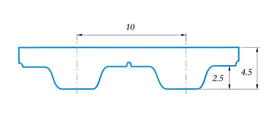T10 PU Timing Belt 5 image 8
