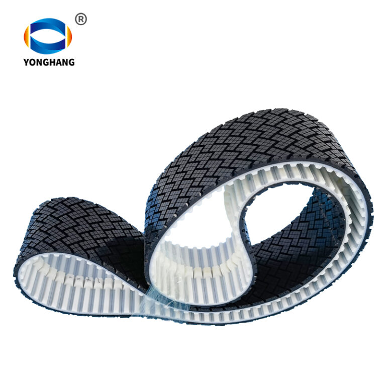 pattern Rubber Coated PU timing Belts for Grip the Boat Yachts Boat Tloader Speedboat
