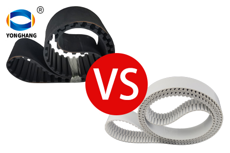 how does the timing belt material affect the performance and life of your equipment?
