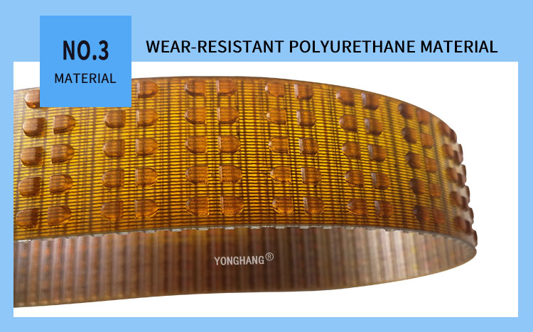seamless sausage timing belts Polyurethane food-grade material