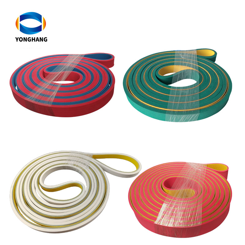 rubber coated nylon flat belt