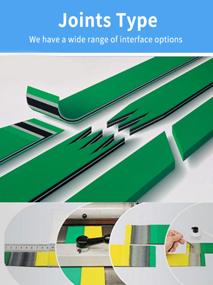 Folder gluer belt Joining methods