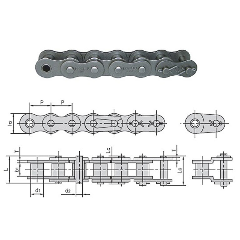 Single-strand roller chains