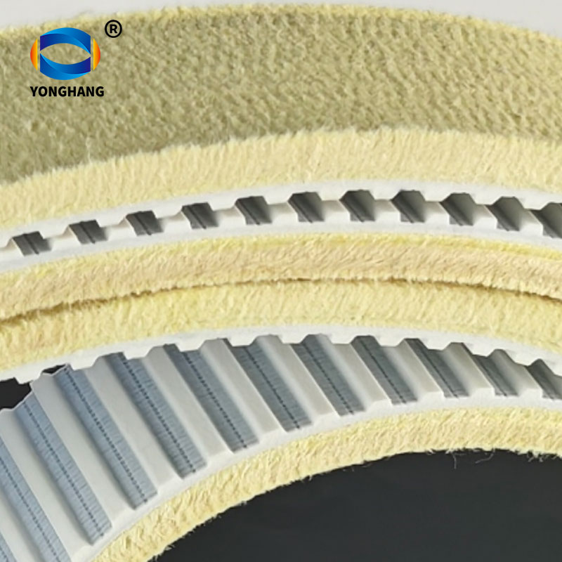 480℃ felt coated timing belts