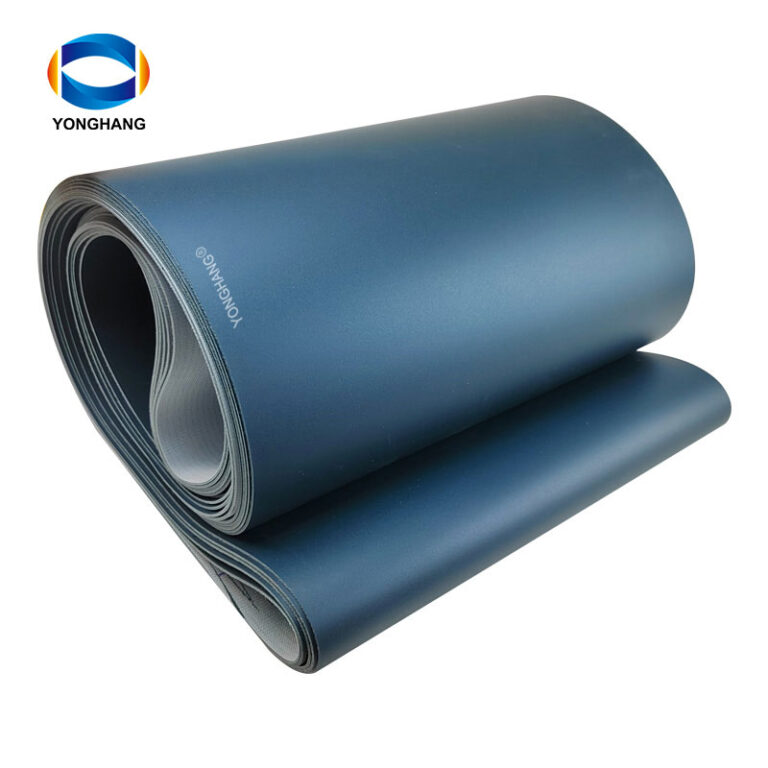 Dark green PU conveyor belt