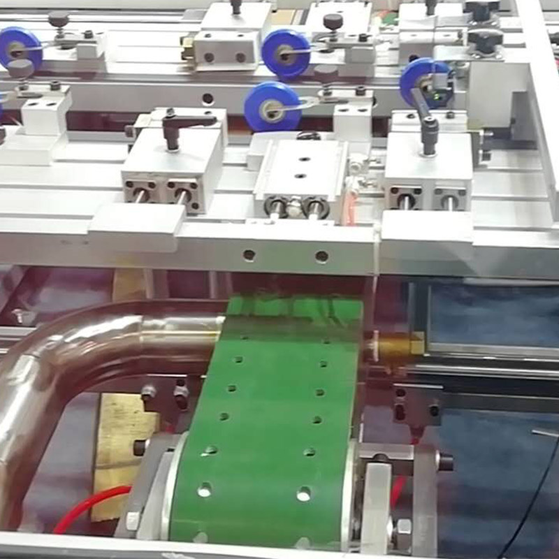 Punched conveyor belt 1