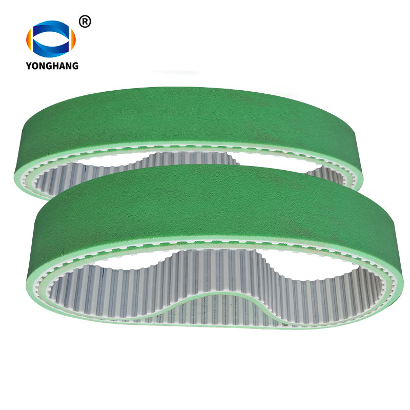 Sylomer green timing belt backing