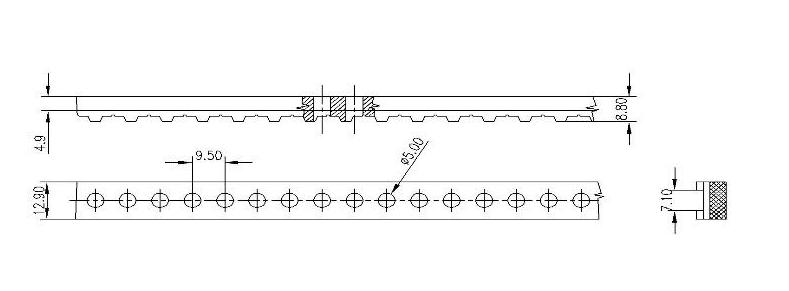 T10.5-934.5-12.5 Vffs timing belt