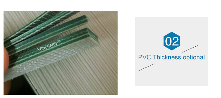 PVC thickness range