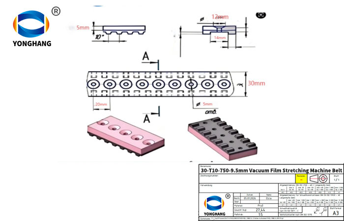 30T10 7505 Vffs Belt