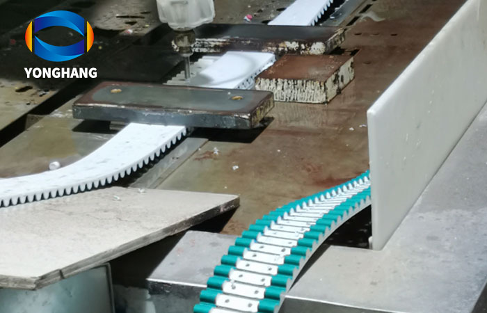 Industrial Belt Technical Drawing Examples 4 Punched machine