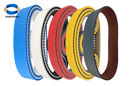 Silicone coated timing belt