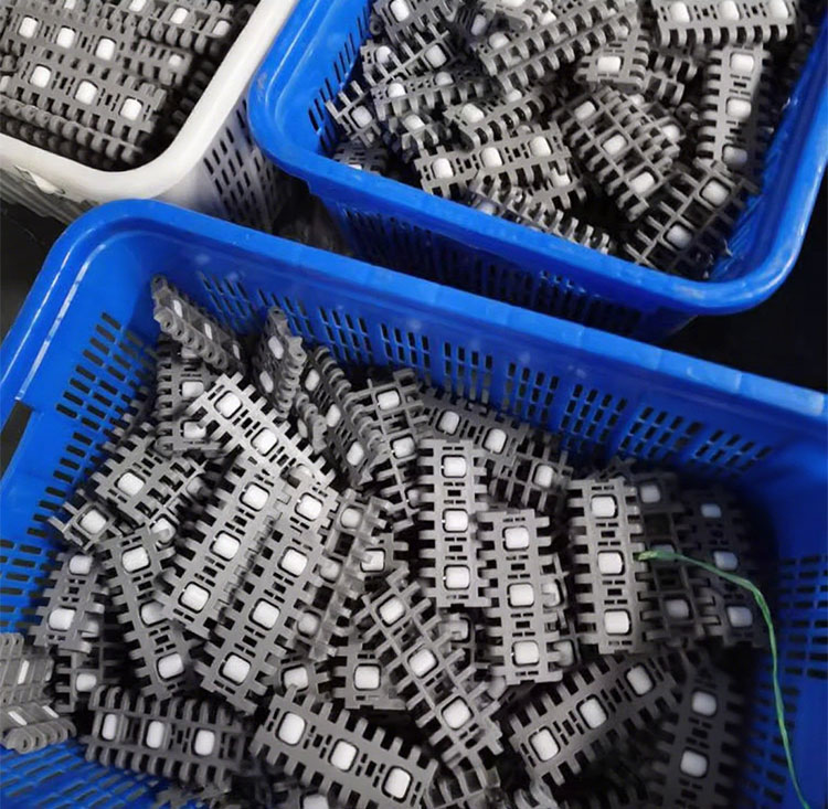 400 series Horizontal ball bearing module conveyer belt factory 4