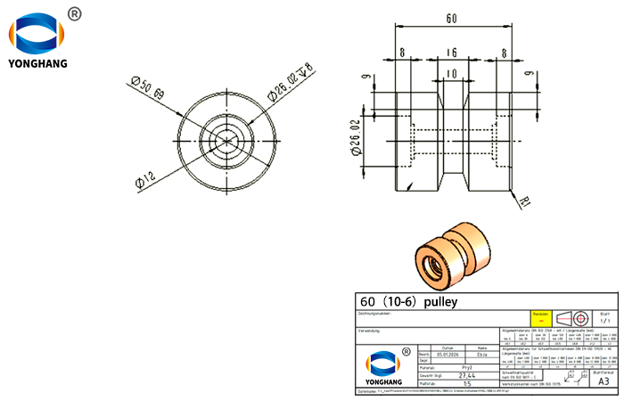 60（10 6）pulley