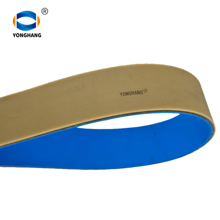 brown rubber falt belt for Folder gluer machine