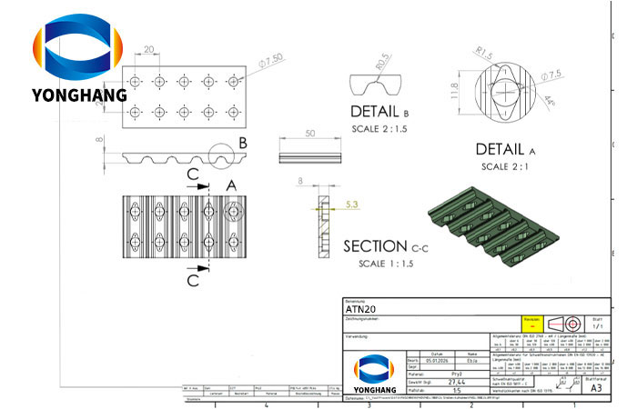 Fake teeth timing belts