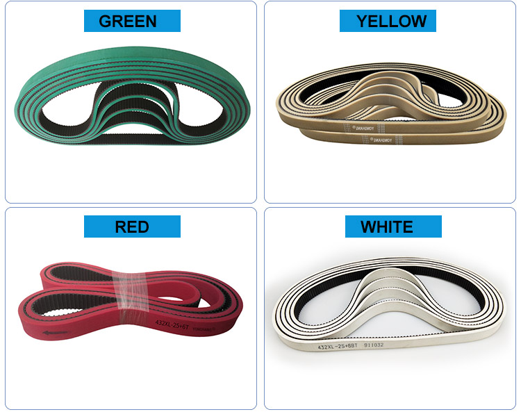 Selection and Application of Folder Gluer Belts in the Paper and Printing Industry 2 Paper feeding timing belts