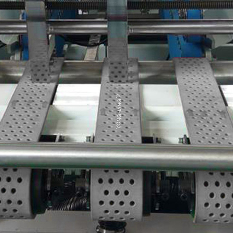 Punch Hole Grey Rubber Folder Gluer Belt