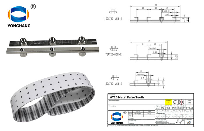 at20 Metal False Teeth