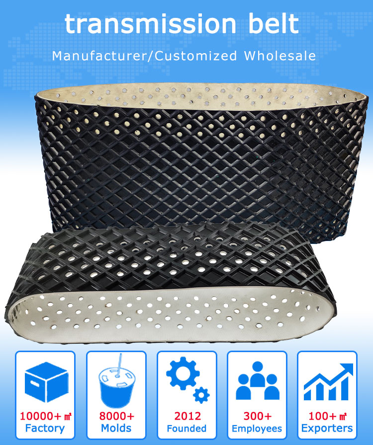 High-Grip Vacuum Suction Feeder Belt for Flute Laminator 4 裱坑机详情页 01