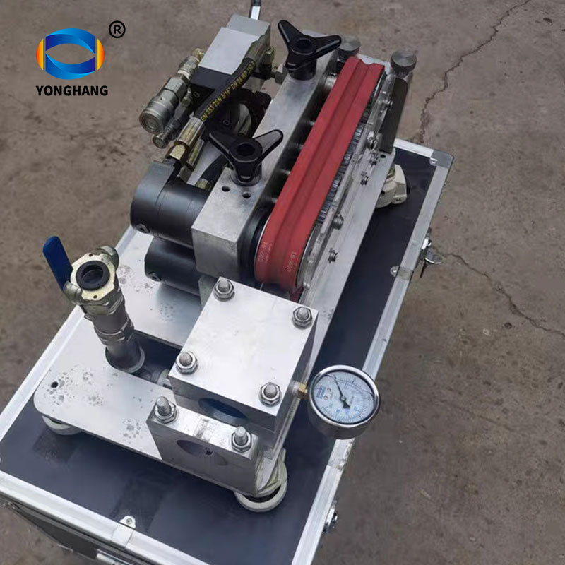 T5-610-40+6 rubber timing belts coating with U-shaped groove for Cable Blowing Machine 11 Cable Blowing Machine 2