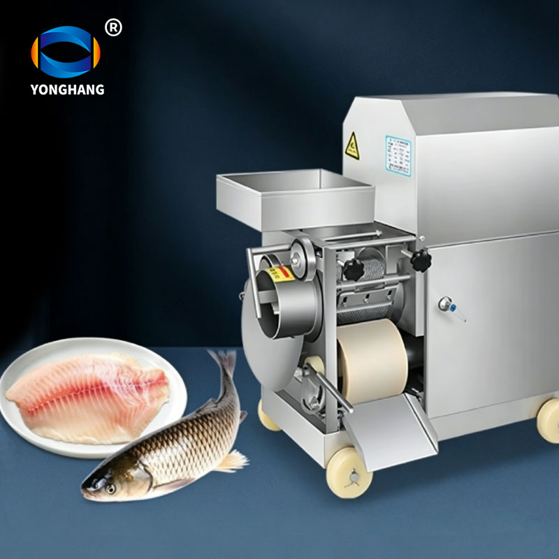 Fish meat separator machine