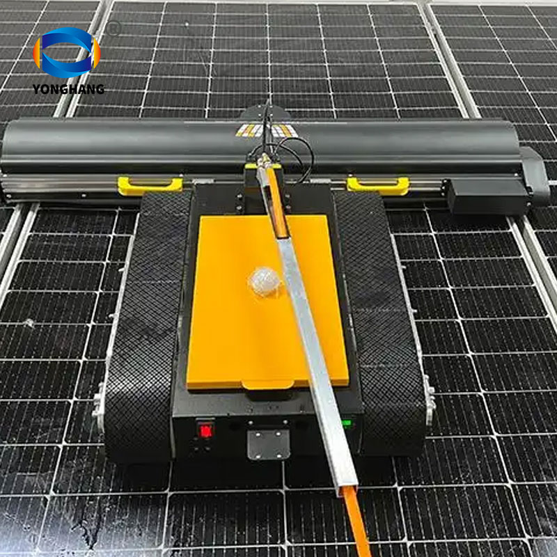 Customizable Rubber Track Belt for Remote Control Solar Cleaning Robot 5 Utility Scale Solar Cleaning 2