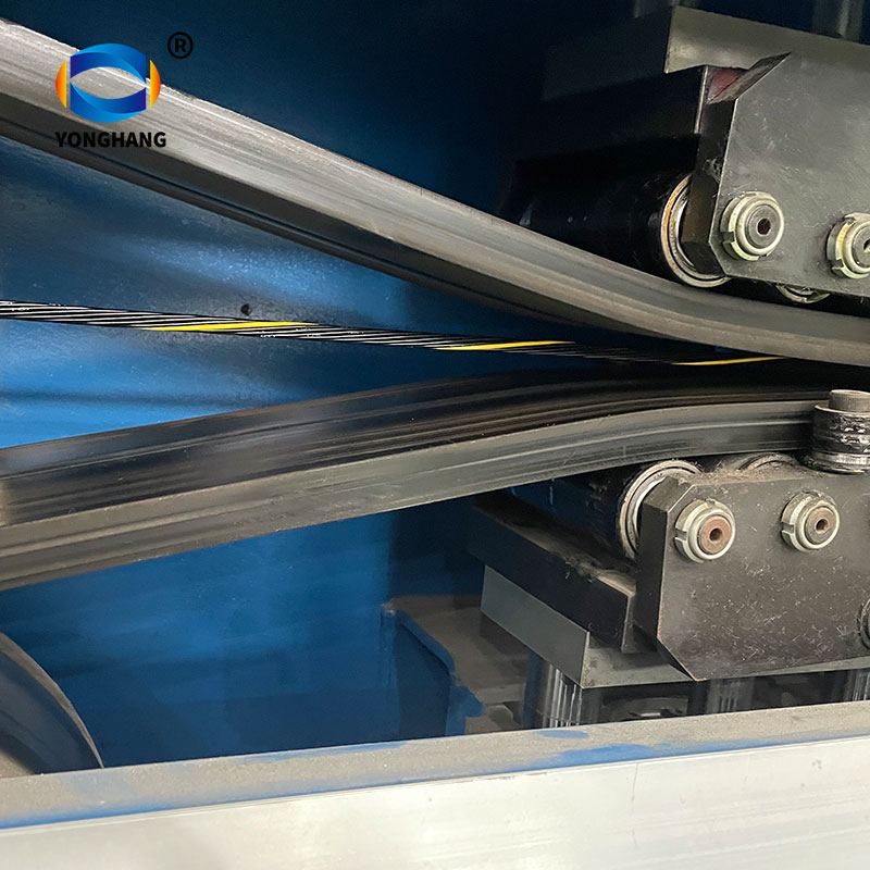 cable extrusion haul off belt