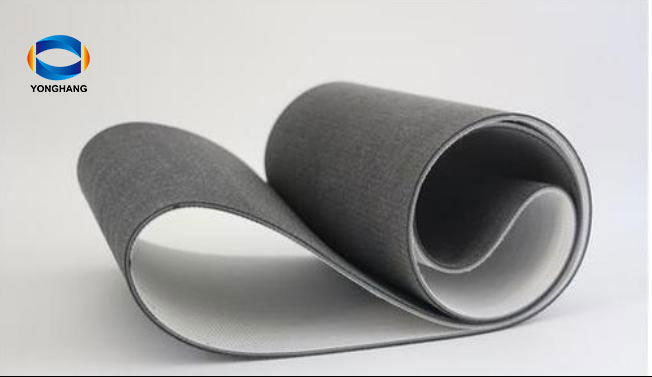 felt covered conveyor belt