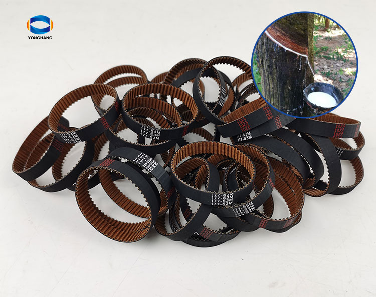 What is the difference between rubber timing belts and polyurethane timing belts? 1 rubber