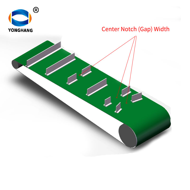 Center Notch (Gap) Width