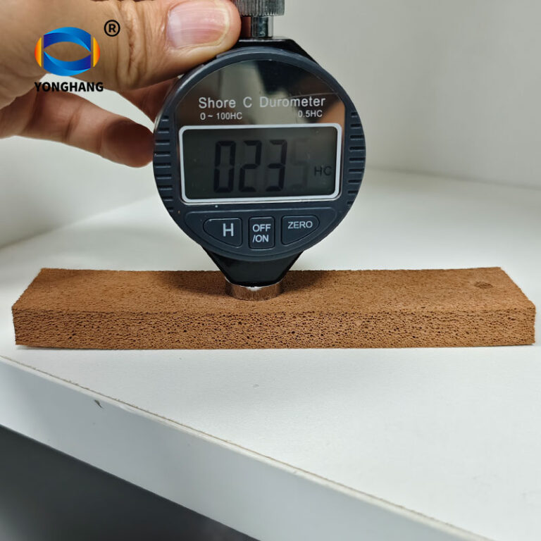 Natural-rubber-foam-brown timing belt backing