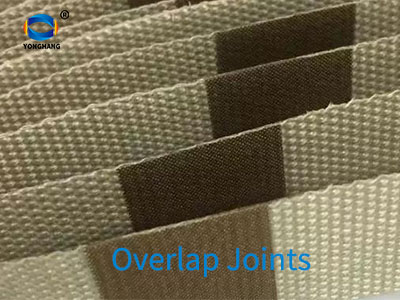 ptfe coated fiberglass fabric conveyor belts 6 Overlap Joints
