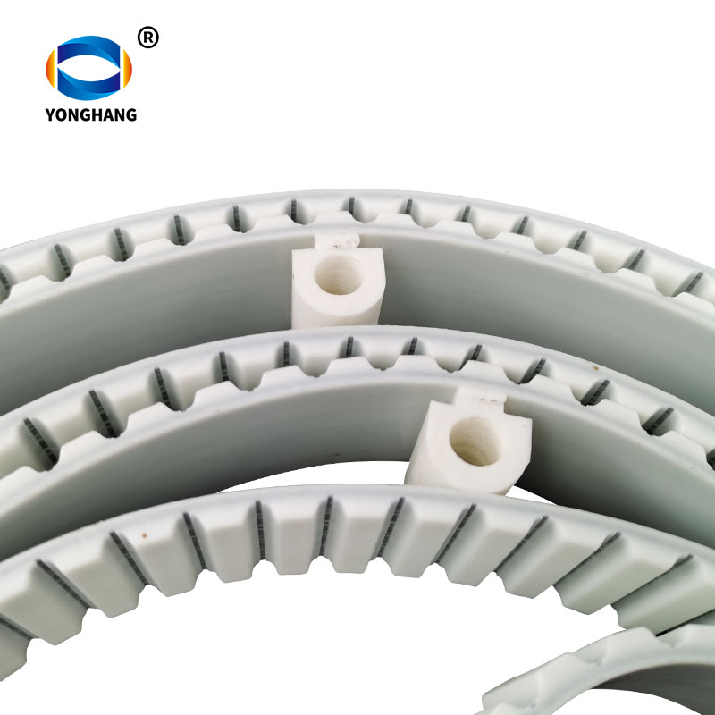 PU Timing Belt with Hollow baffle plate
