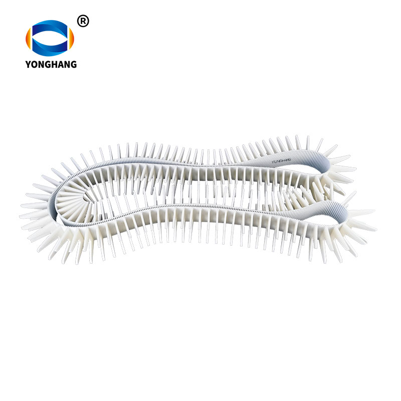 Pu timing belt with V cleat