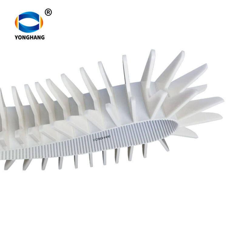 Pu timing belt with V cleats