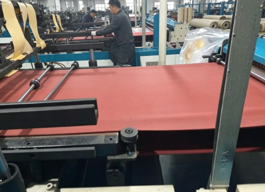Silicone Conveyor Belt with Felt 5 Silicone Conveyor Belt with Felt for textile industry’s finishing machines