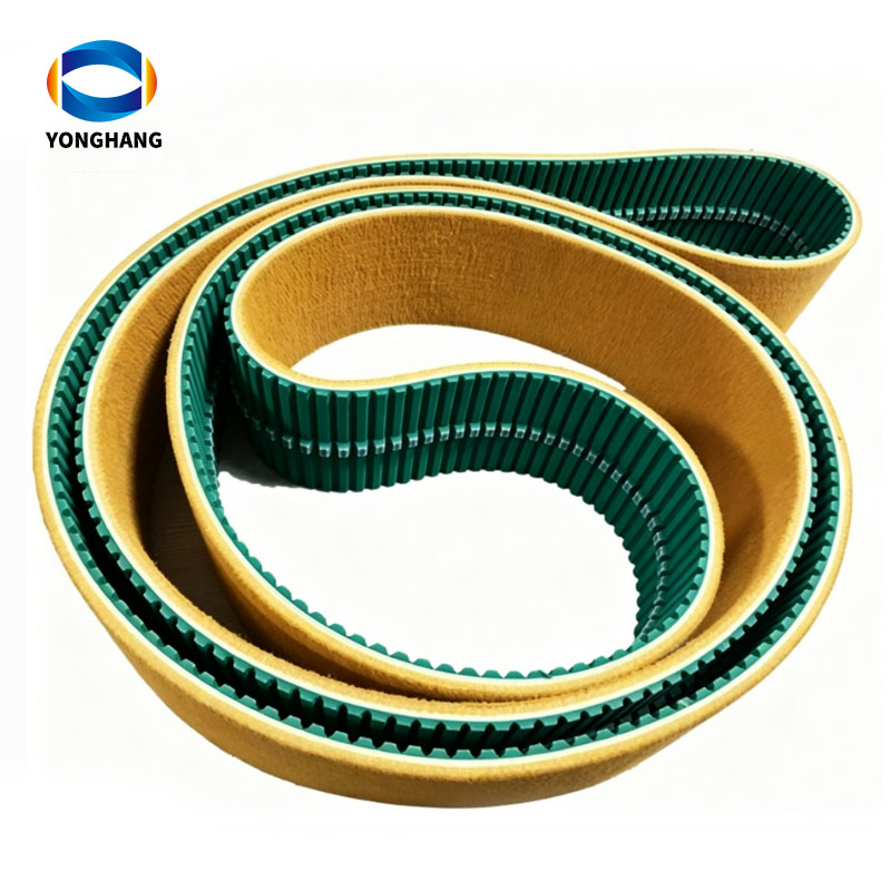 timing belt with POB felt coating