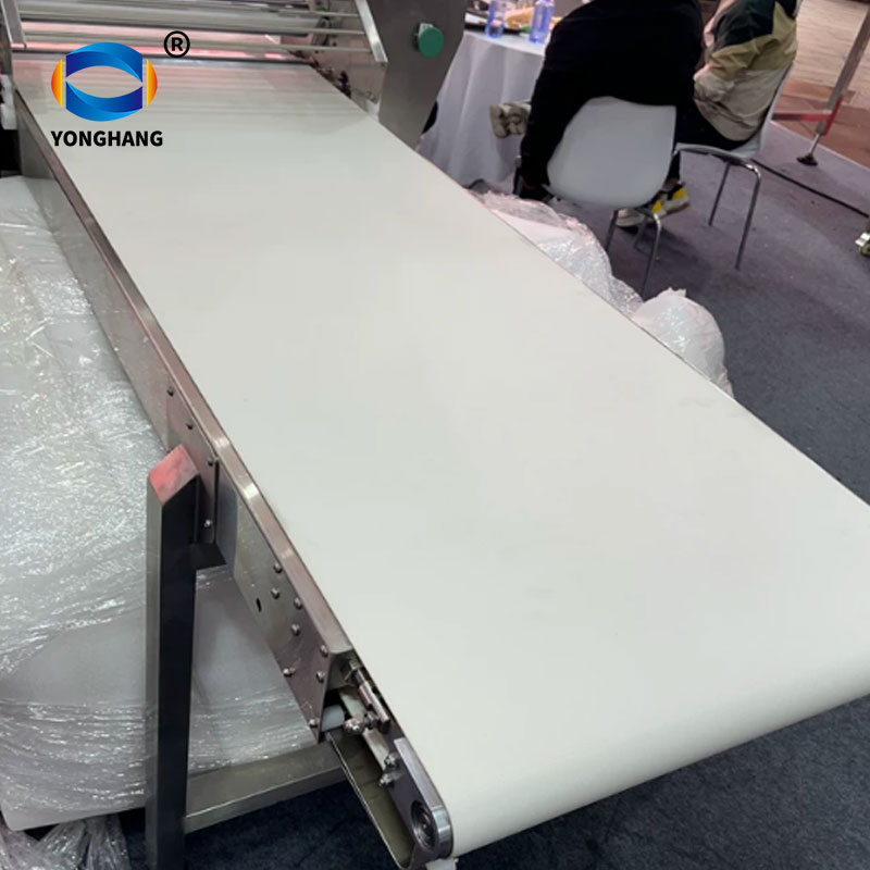 Double-sided fiber conveyor belt