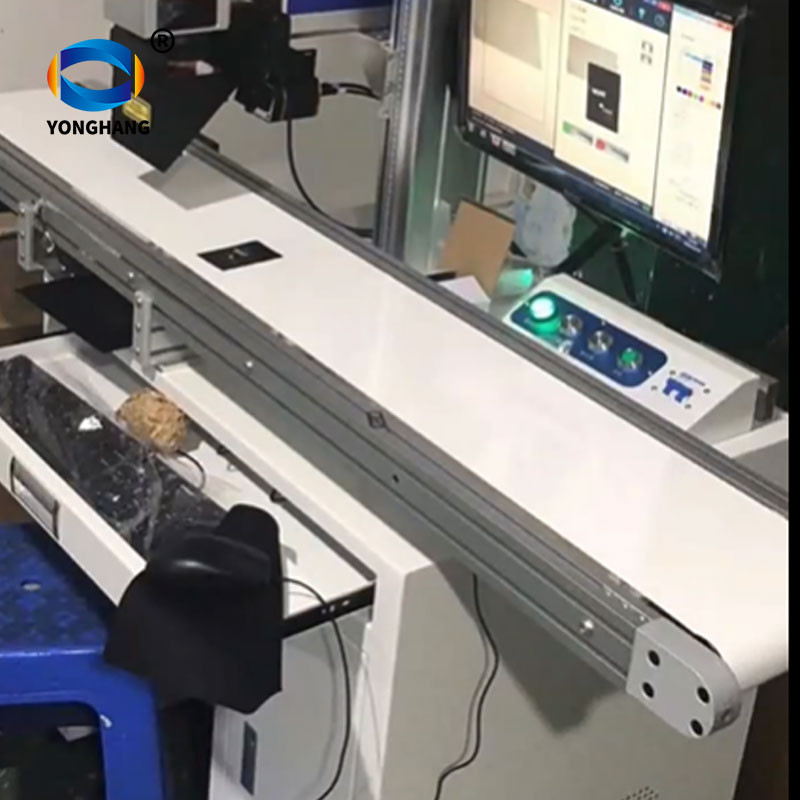 Double-sided fiber conveyor belt
