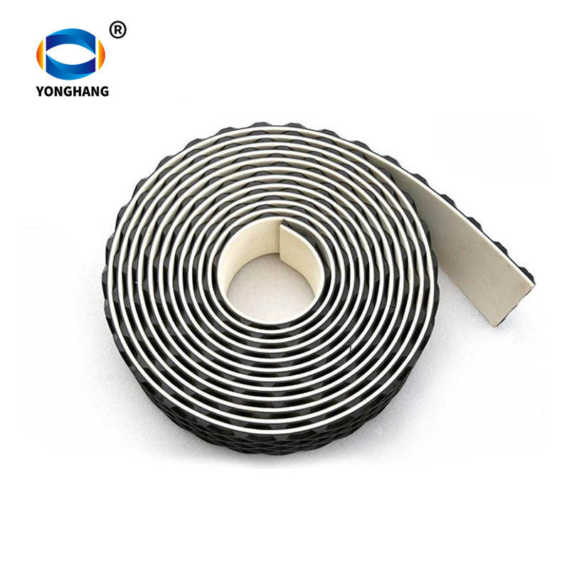 9mm Black PVC Square Top Conveyor Belt for Sanding Machine