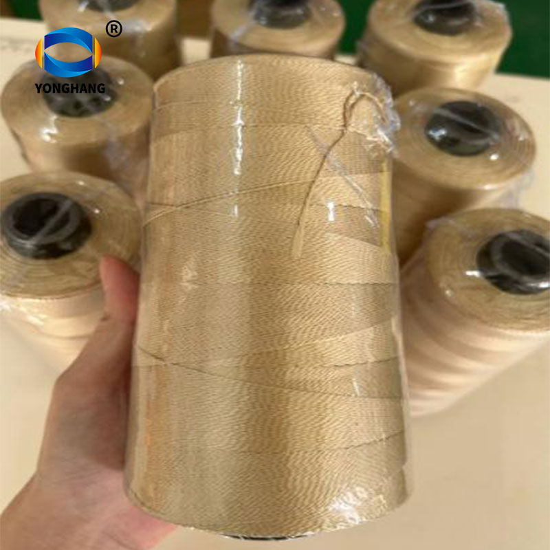 Kevlar line for PTFE mesh belt patching