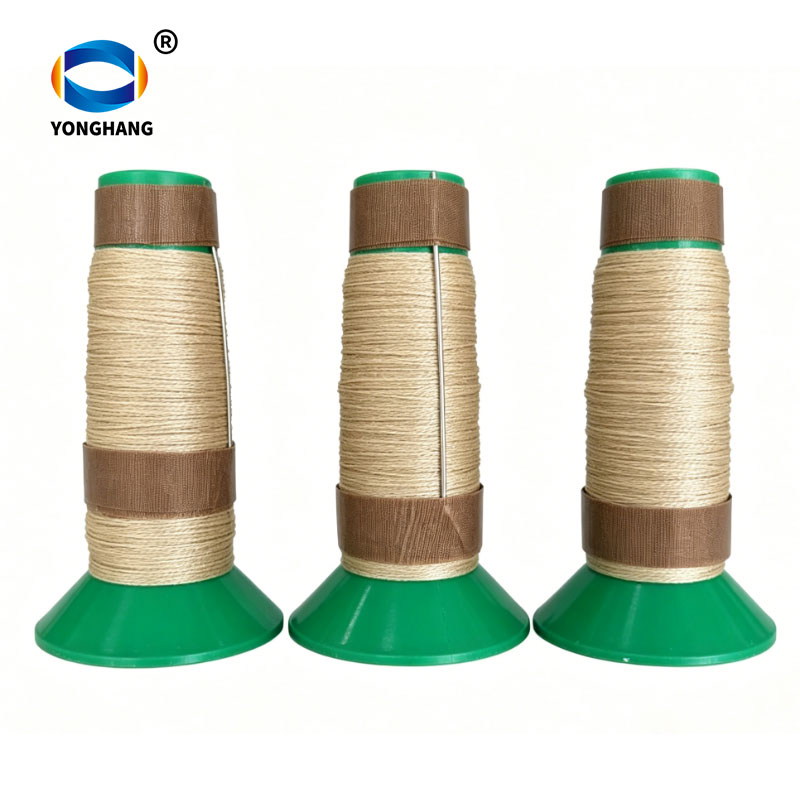Kevlar line for PTFE mesh belt patching