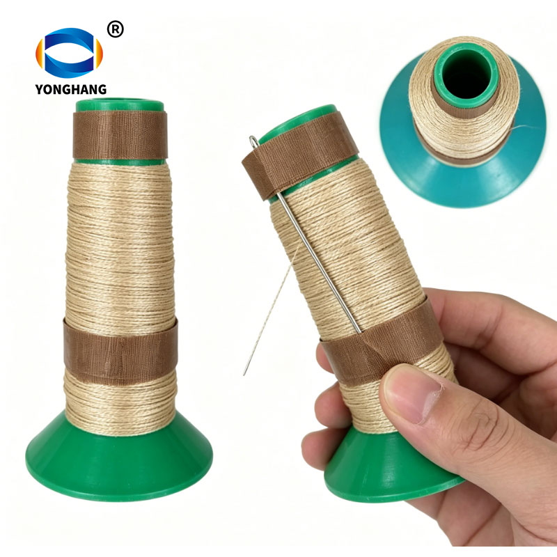 Kevlar line for PTFE mesh belt patching
