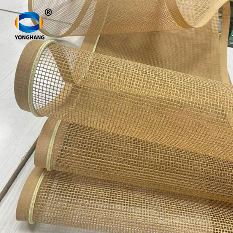 Kevlar mesh belt and Kevlar guide