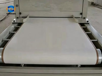 White Teflon Impression Cloth Fabric conveyor belt 17 Medical industry dryers for traditional Chinese medicinal herbs