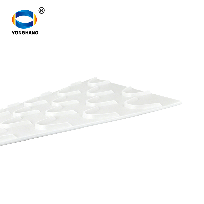 PVC white Crescent Top MOR conveyor belt